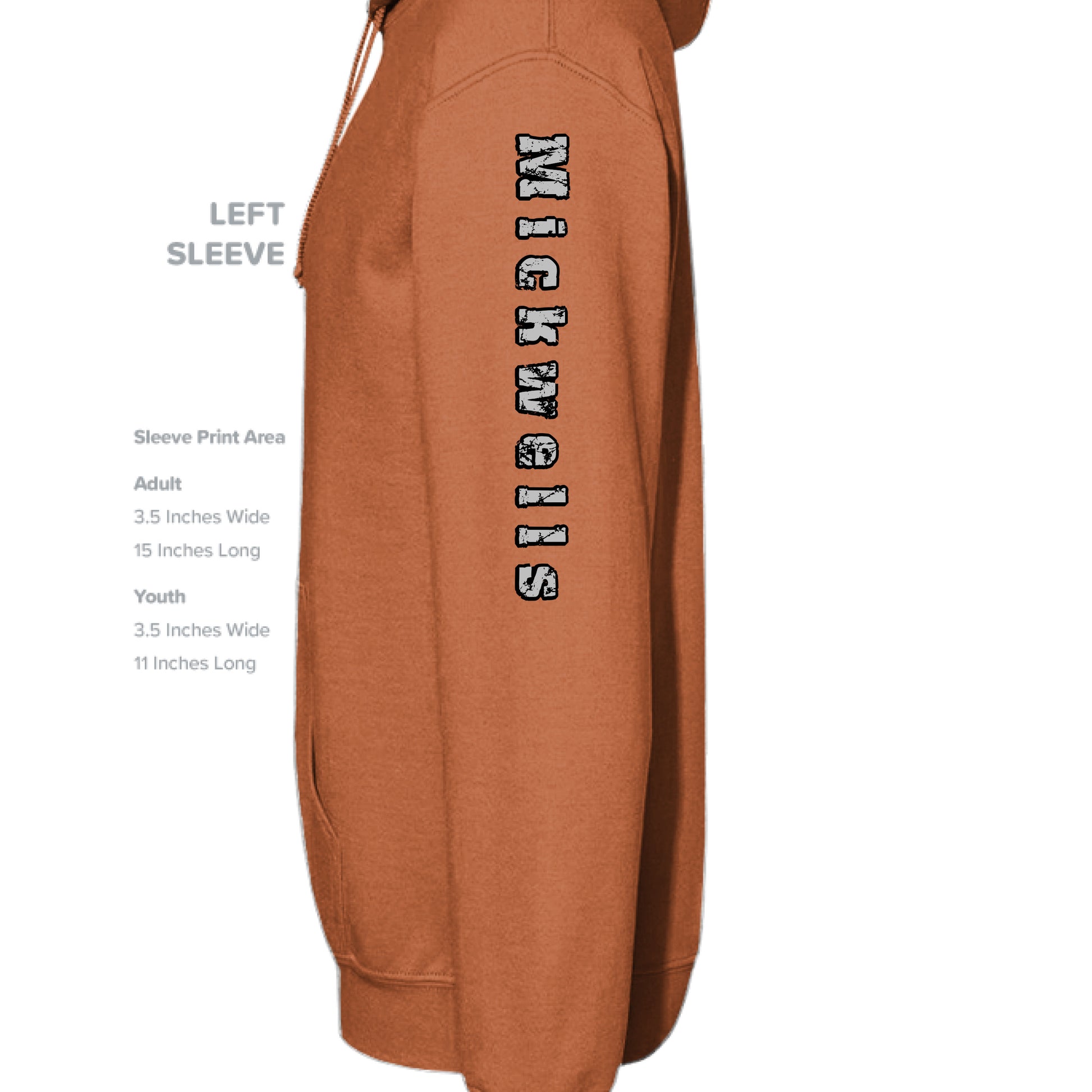 Texas Orange - SLEEVE_LEFT