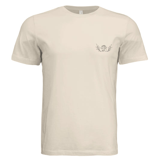 Solid Natural Triblend - FRONT