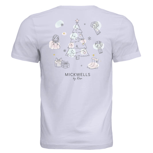 Dark Lavender Triblend - BACK