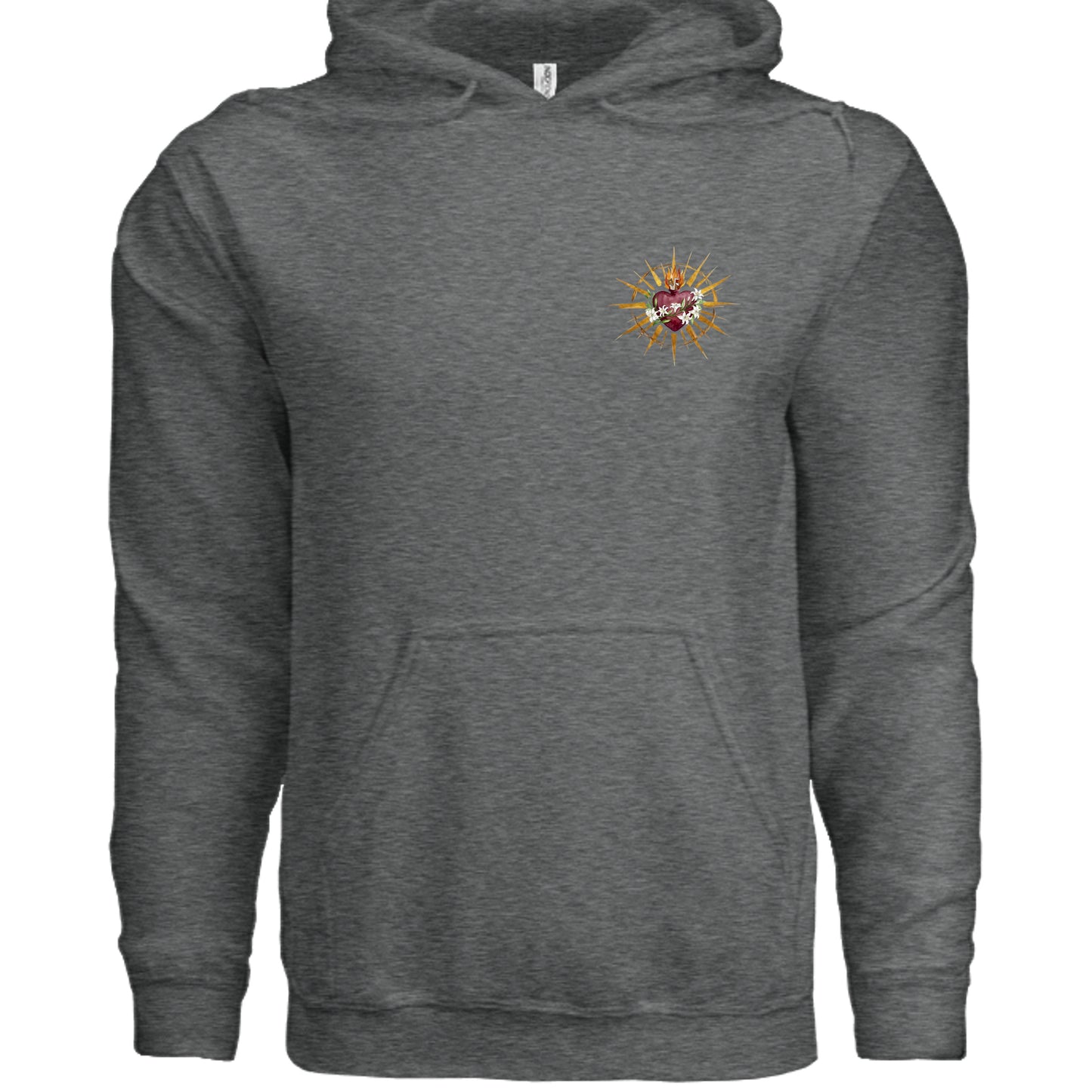 Charcoal Heather - IND4000 - FRONT